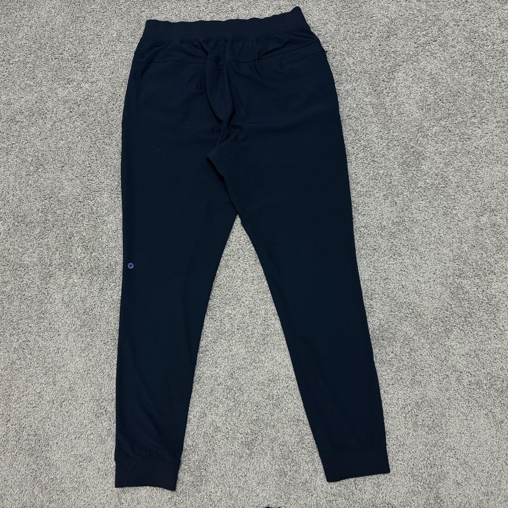 Birddogs Joggers Drawstring Performance Stretch Zip Pocket Navy Blue Mens Medium - Picture 5 of 14